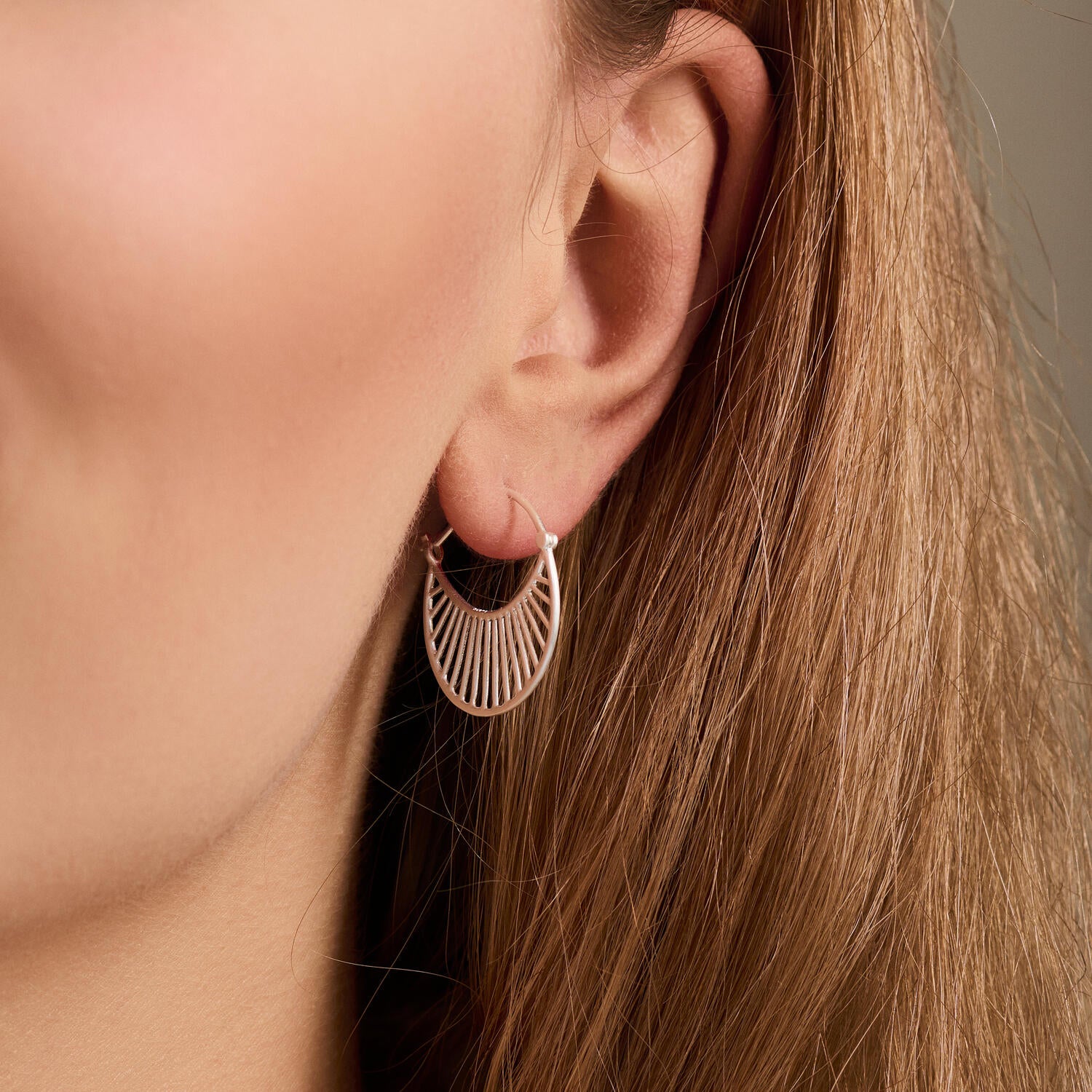 Daylight øreringe - Forgyldt